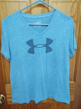 Under Armour Heat Gear Semi-Fitted Cotton T-Shirt Size M